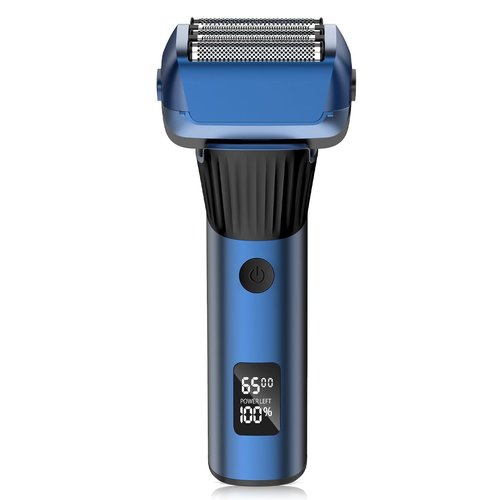 Electric Razor for Men, 5-Blade Foil Shaver, 2-Speed Electric Shavers for Men Face with Pop-Up Trimmer, for Coarse Hair, Close Shave, USB-C Rechargeable, Wet/Dry, Travel-Ready, Ideal Gift for Man