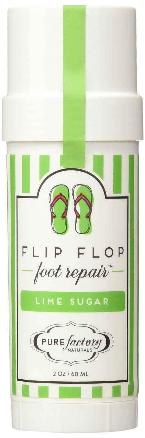 PureFactory Naturals Flip Flop Foot Repair Stick Set of 3 Lime Sugar, Mango Coconut and Orange Honey by Pure Factory