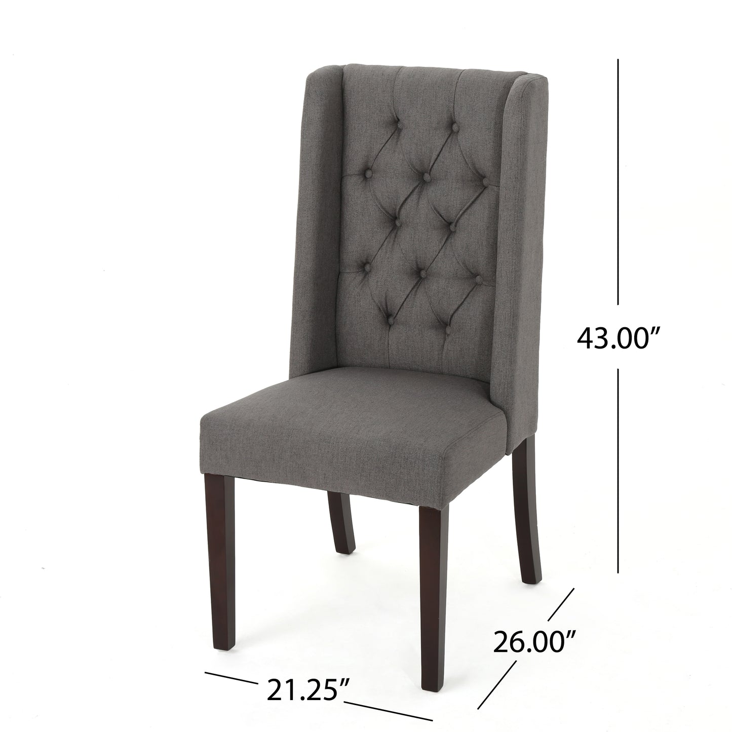 DINING CHAIR SET OF 2 PCS