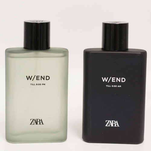 Zara W/End Till 3:00AM + W/End Till 8:00PM Cologne for Men Fragrance Set EDT Eau De Toilette 2x 90 ML (3.04 FL OZ)