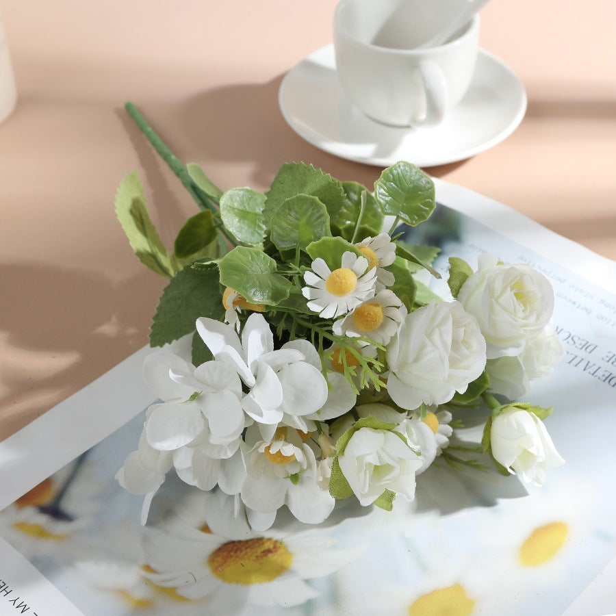 Artificial Rose Tea Bud Decorative Flower for Wedding & Home