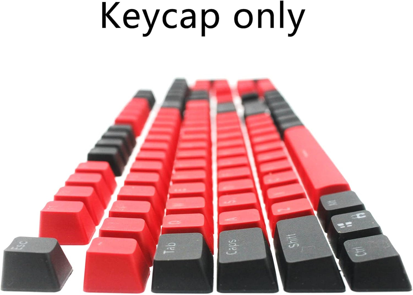 61 PBT Game keycap, 60% Backlight with Key Puller OEM Configuration American Layout, 87/104 Mechanical Keyboard (no Keyboard) (Ahris)