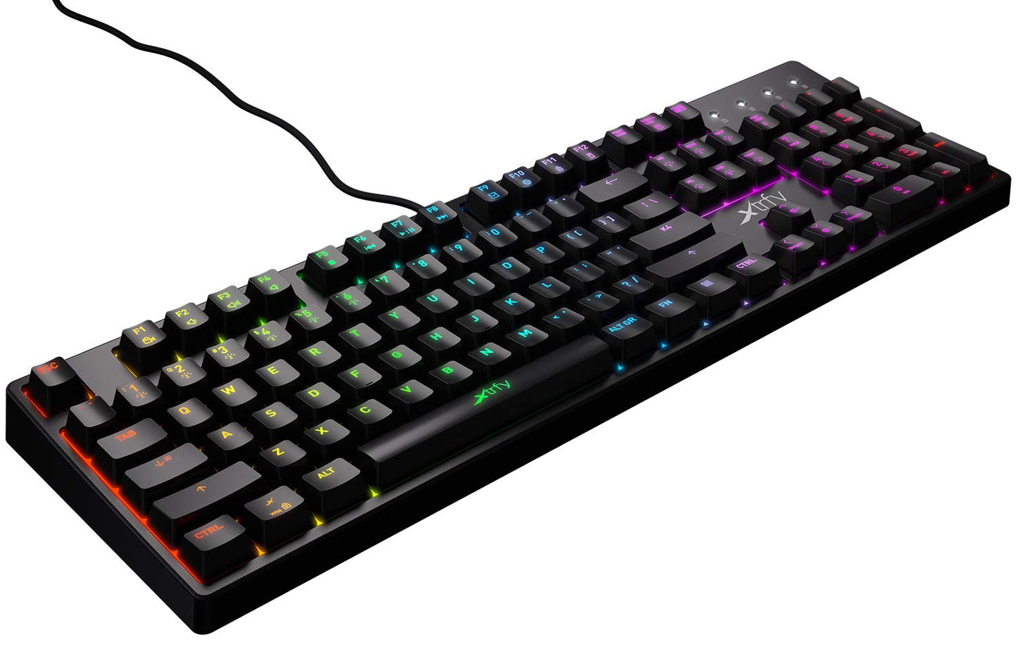 Xtrfy K4 RGB, Mechanical Gaming Keyboard with RGB, US