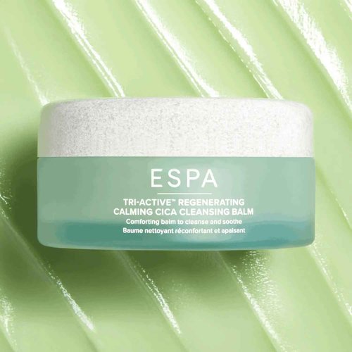 ESPA | Tri-Active Regenerating Calming CICA Cleansing Balm | 100g | Cleanse & Soothe | Menopause-Friendly