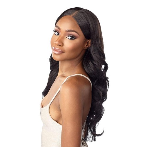 Sensationnel What Lace 13X6 Wigs - Zaila Lacefrontal Hand Tied Glueless Synthetic with Natural Density Preplucked Hairline (FLAMBOYAGEBLONDE)