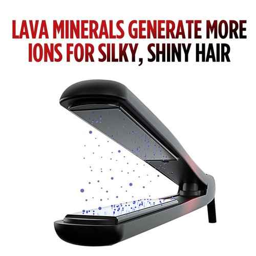 CHI Original Lava Ceramic 1" Flat Iron & 8 Fl Oz Thermal Protection Spray Hair Straightener Bundle