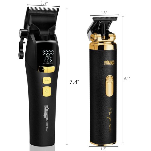 DSP Professional Hair Clippers for Men, Barber Clippers Set, Cordless Ceramic Blade, Machines for Cutting Hair, Gifts for Men