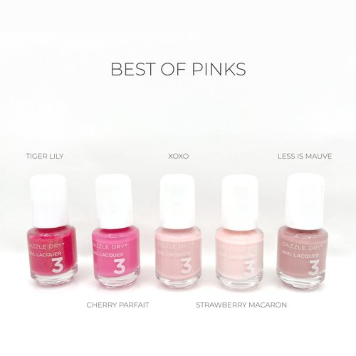 Dazzle Dry Starter Mini Kit + Best of Pinks Mini Flight