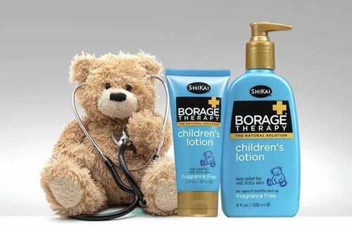 Shikai Borage Dry Skin Therapy Childrens Lotion - 8 Oz, 4 pack