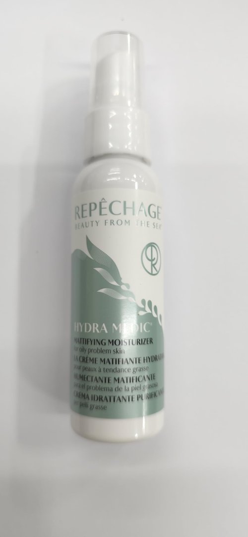 Repechage Hydra Medic Mattifying Moisturizer For Oily Problem Acne Prone Skin Light Fragrance Oil & Grease Free Made with Natural Botanicals Perfect Under Makeup for Men & Women 2 oz