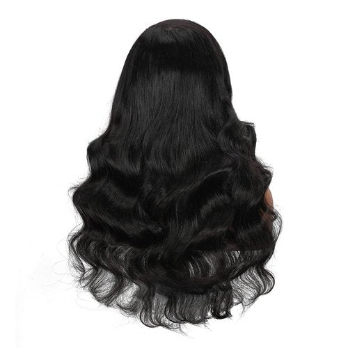 ZCORGDHAIR Body Wave Lace Front Wigs 13x6 Lace Wig Human Hair Hd Lace Front Wig Human Hair Wigs Body Wave Frontal Wig Baby Hair Natural Hairline Natural Black(26in