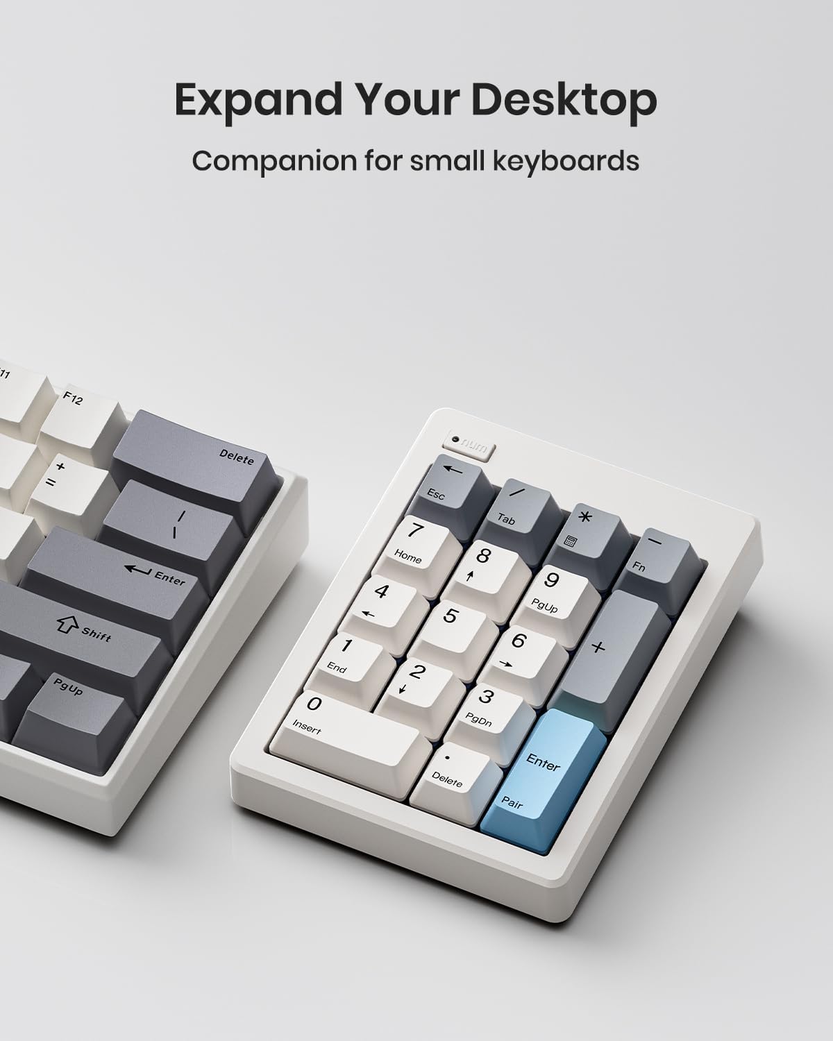 85 Keys Wireless Mechanical Keyboard&17 Keys Number Pad