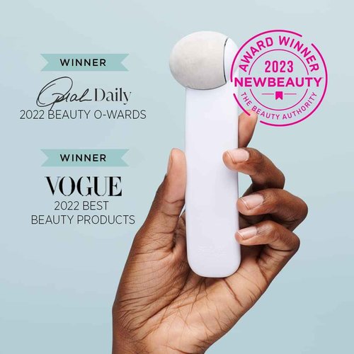 StackedSkincare Ice Roller for Face and Eyes - Stainless Steel Facial Ice Roller for Puffiness, Undereye Bags, Redness, Skin Cooling, and Lymphatic Drainage Massage - Face Roller for Women and Men