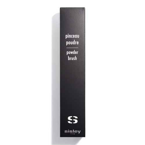 Sisley Paris Powder Brush - Easy Application of Loose, Compact Makeup - Wavy, Synthetic, Soft Bristles - Delivers Natural to Full Coverage