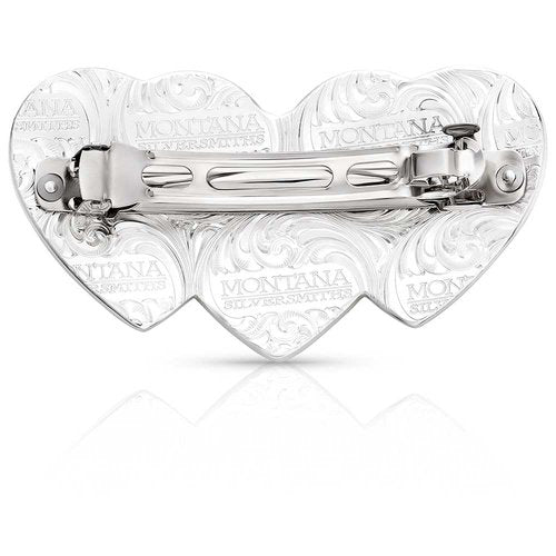 Montana Silversmiths Pure Heart Barrette