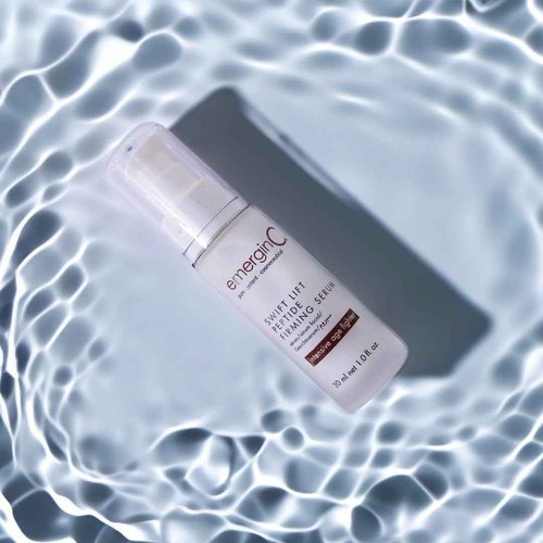 emerginC Swift Lift Peptide Firming Serum - Intensive Age Fighting Serum with Hyaluronic Acid + Plant Extracts - Addresses Visibles Signs of Aging + Wrinkles (1 Ounce, 30 ml)