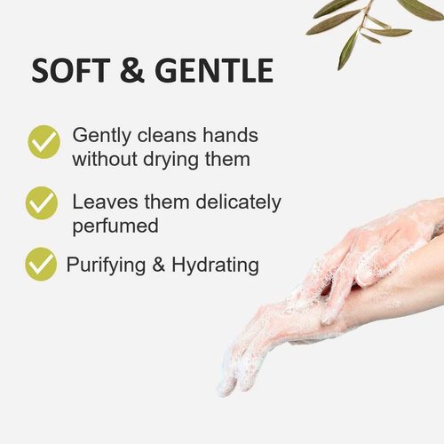 Cucina Purifying Hand Wash Refill, 33.8 Oz Plastic Jug (2, Coriander and Olive Tree)