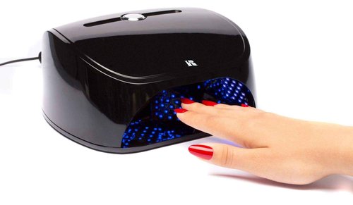 RC Red Carpet Manicure Salon Pro 5-30 LED Light for Gel Nails – 18W Fast 30-Second Curing, Quick, Safe, and Long-Lasting Gel Polish Cure, Professional Quality.