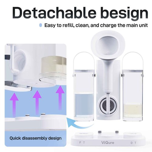 Electric Ear Wax Removal Kit, Ear Irrigation Flushing System with Dual Large Water Tank, 4 Pressure Mode, 2 Tips, Safe Water Ear Cleaner, Effective Ear Flushing Kit for Adults, Waterproof IPX6