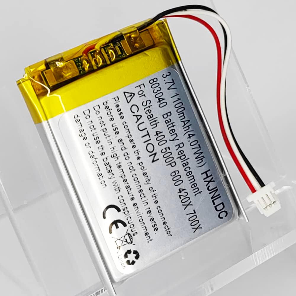 3.7V 803040 1100mAh Battery Replacement for Turtle Beach Elite 800 Elite 800X Stealth 700 Gen 2 Wireless Surround Sound Gaming Headset and DIY 3.7-5V Electronic Products Battery Replacement