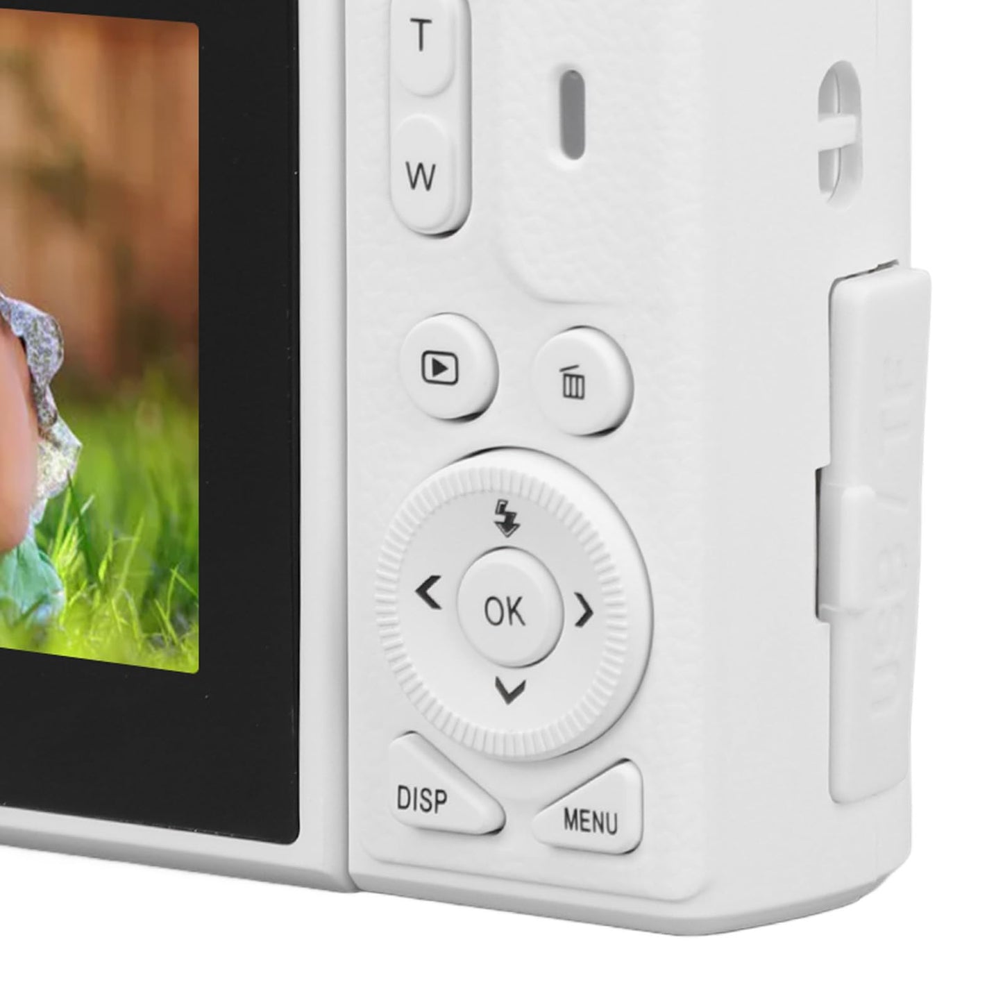 Zunate Retro 64MP Digital Camera, Vintage 4K UHD Vlogging Camera with 18X Zoom, Autofocus, 3 Inch Flip Screen for Travel Photography Vlogging (White), Zunateyk6vg30wnx-11