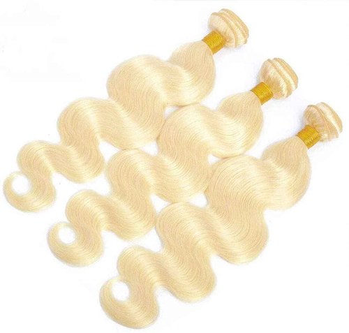 Habiliana Bundles Human Hair 22 24 26 Inch Body Wave Blonde 613 Human Hair Bundles 11A Unprocessed Brazilian Virgin Quick Weave Hair Extensions for Black Women