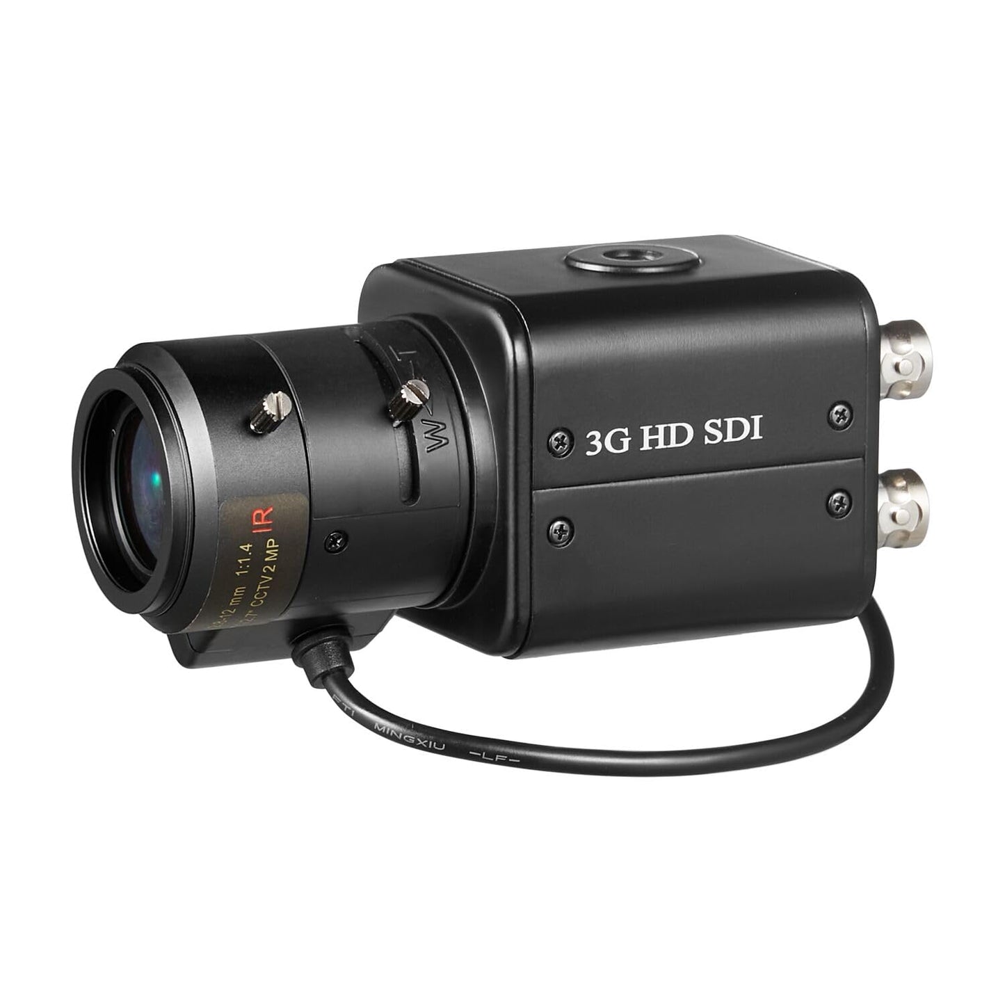 3G SDI Camera, 2MP 1080P Digital CCTV Security Camera, 1/2.8 High Sensitivity Sensor with 2.8-12mm Manual Varifocal Auto Iris Lens,DC12V 1A Power Adapter Free by Click Below Extra Saving