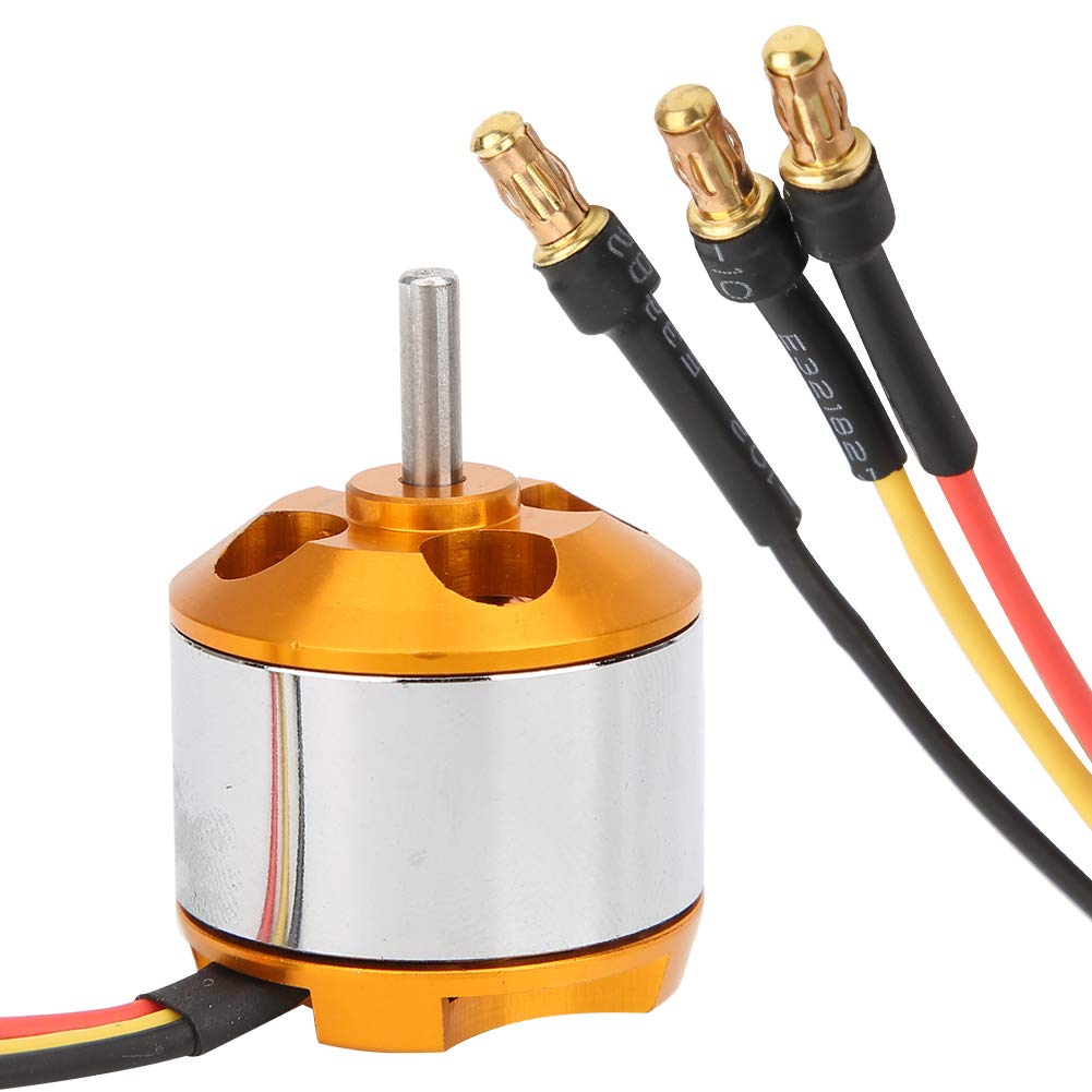 1400KV Brushless Motor Outrunner, Professional High Power Brushless Motor, RC Brushless Motor Controller for RC Quadcopter(1400KV)