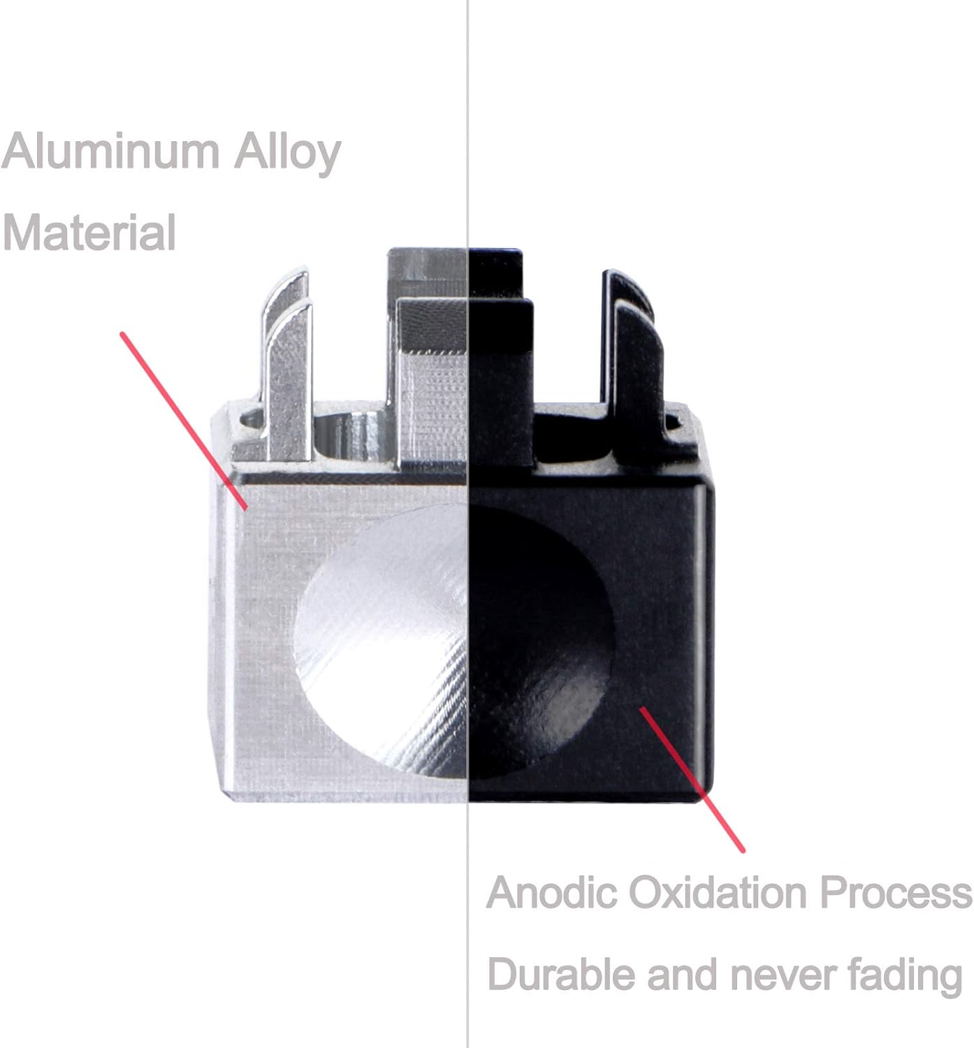 Aluminum Alloy Switch Opener with Keycap Puller for Cherry MX Switches – Orange