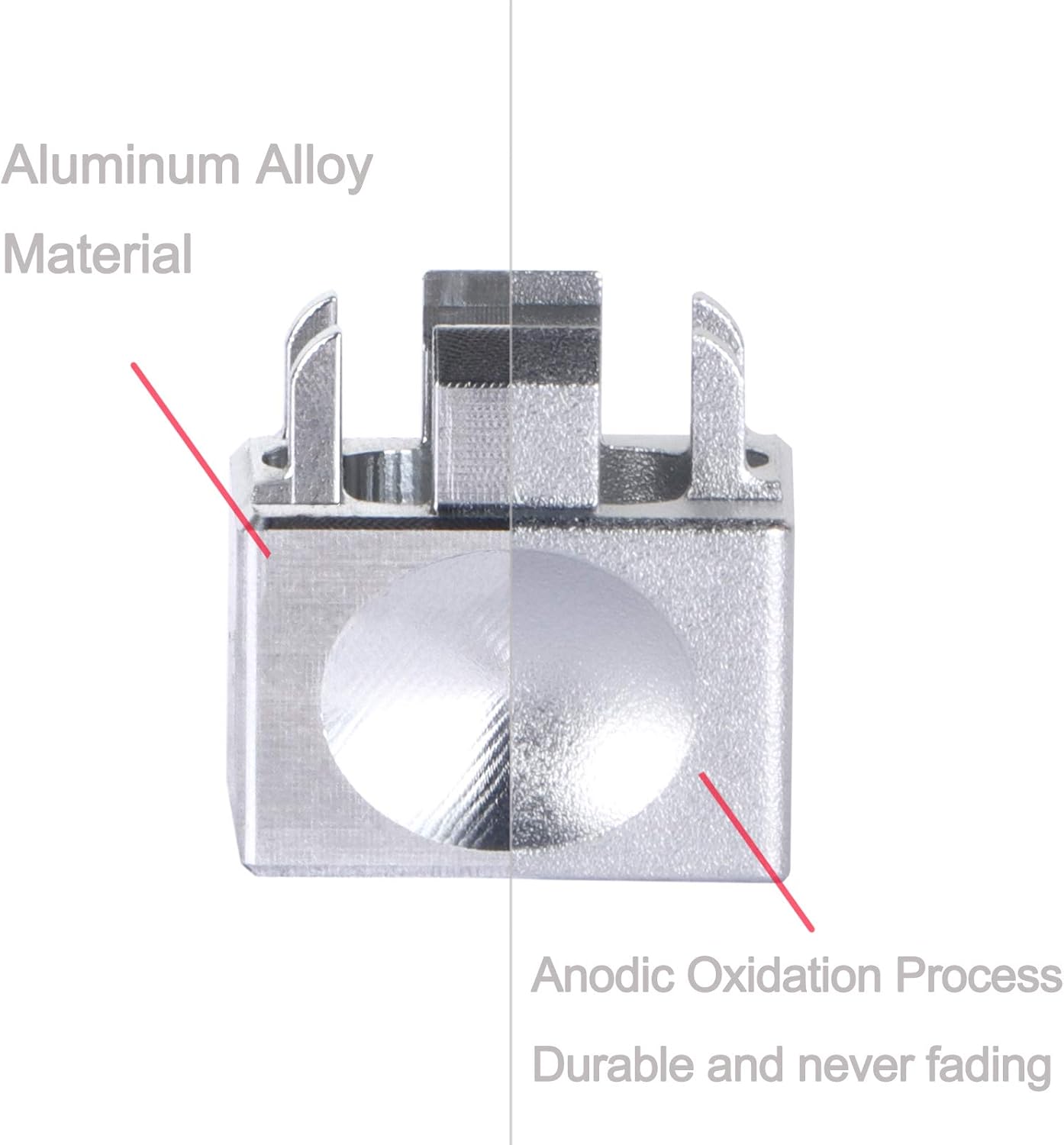 Aluminum Alloy Switch Opener with Keycap Puller for Cherry MX Switches – Black