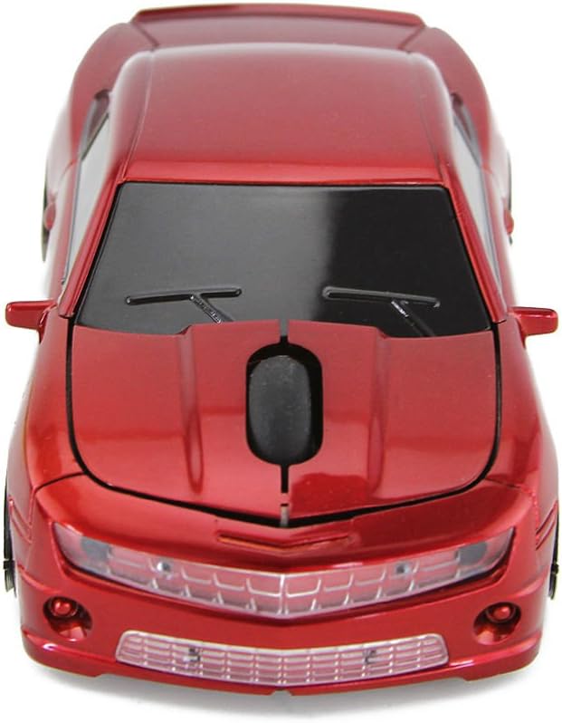 2.4Ghz Wireless Car Shape Mouse 3D Optical Gaming Mice USB Mini Receiver for PC Laptop Computer