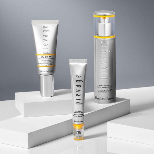 Elizabeth Arden Prevage City Smart Broad Spectrum SPF 50 Hydrating Shield, Anti Pollution Face Moisturizer with Idebenone 1.3 Fl Oz (Pack of 1)