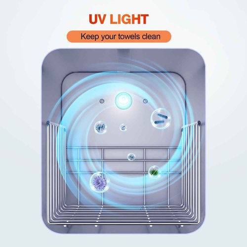 StateRiver Towel Warmer Cabinet, 5L Hot Bath Towel Warmer Heating Use for Facial Spa, Hair Beauty, Salon Equipment and Home