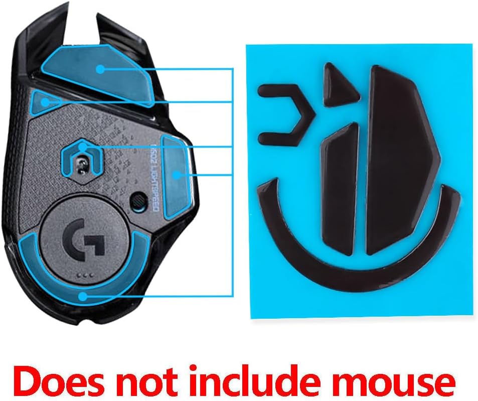 2Sets Mouse Skates Pads Mouse Feet Replacement for Logit G903 Lightspeed Gaming Mouse 910-005083