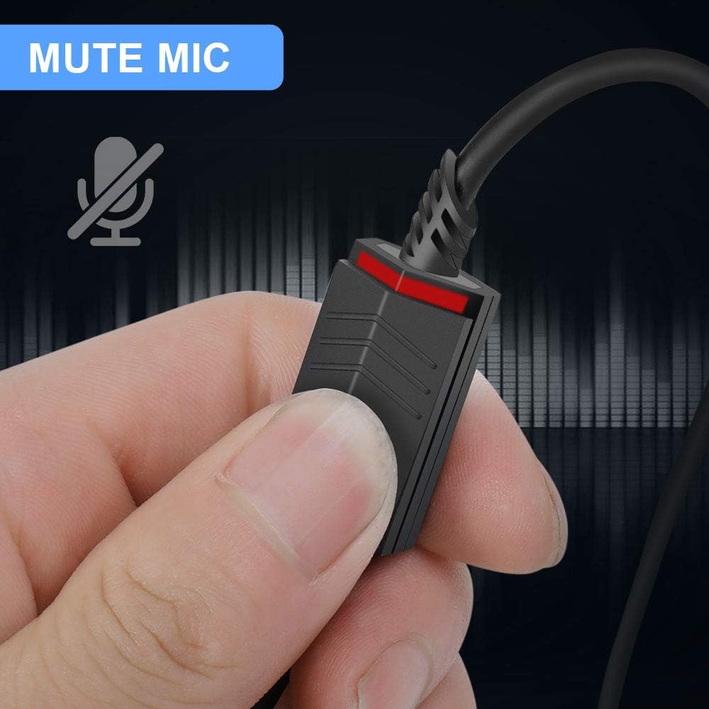 2.0M Replacement Audio Cable Compatible with Astro A40 A40TR Gaming Headset, Inline Mute Wire and No Volume Control Cord (Nylone Cord)