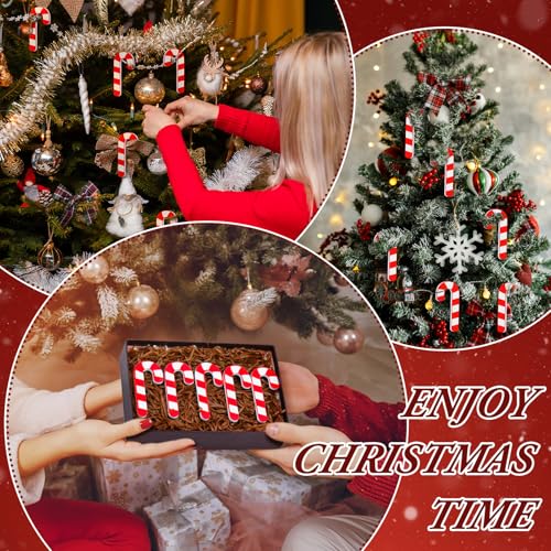 50 Pcs Christmas Nail Files Gifts Bulk for Women Mini Candy Canes Double Sided Nail File Emery Board Set Red and White Nails Boards Buffer for Natural Acrylic Nails Christmas Party Favors