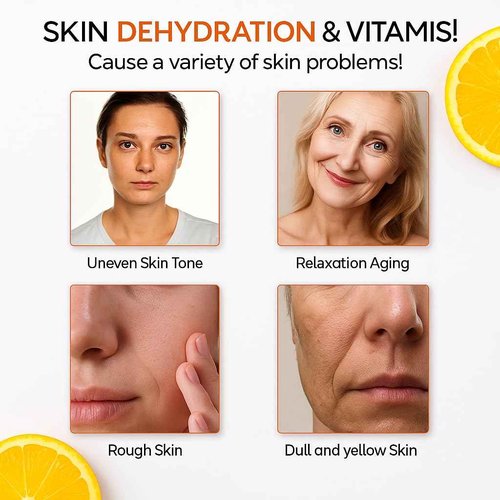 LUMINANCE NATURALS Vitamin C Serum for Mature Skin with Hyaluronic Acid, and Aloe Vera - Hydrating, Lifting, Face Wrinkle & Age Spot Reduction, Anti-Aging Skincare, (1.7 fl oz)