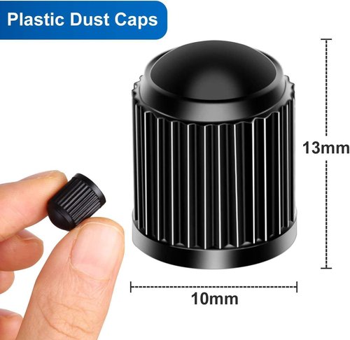 Tire Valve Stem Caps The Upgraded Version has a Sealing Ring for Car, Motorbike, Trucks, Bike, Bicycle ,60 Pack