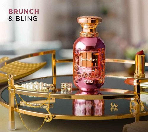 Rasasi Somow Al Oud Rose - Eau de Parfum 100ML (3.4 OZ) - Premium Arabian Perfume For Women, A Remarkable Women Perfume Long-Lasting Fragrance With Lasting Essence, A Memorable Gift For Women