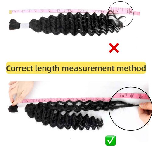 P4/30 Water Wave Ombre Bulk Human Braiding Hair 18inch 2 Bundles 100g Human Hair for Braiding Brazilian Virgin No Weft Unprocessed 100% Human Hair Bariding Hair for Boho Braids