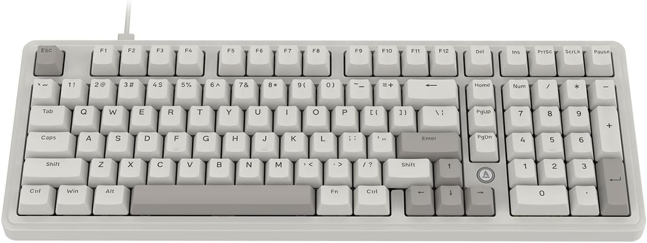 AK980 97Keys Tri-Mode Full Mechanical Keyboard, Gasket-Mounted, Hot-Swappable, 1.14” TFT Smart Display, Bluetooth 5.1/2.4G Wireless/Wired, PBT Keycaps RGB Backlit (Purple, Gift Linear Switch)