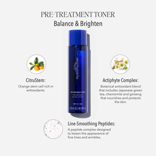 HydroPeptide Solar Defense Face SPF 30 Sunscreen, Tinted (1.7 Fl Oz) & Pre-Treatment Toner (6.76 Fl Oz) Bundle