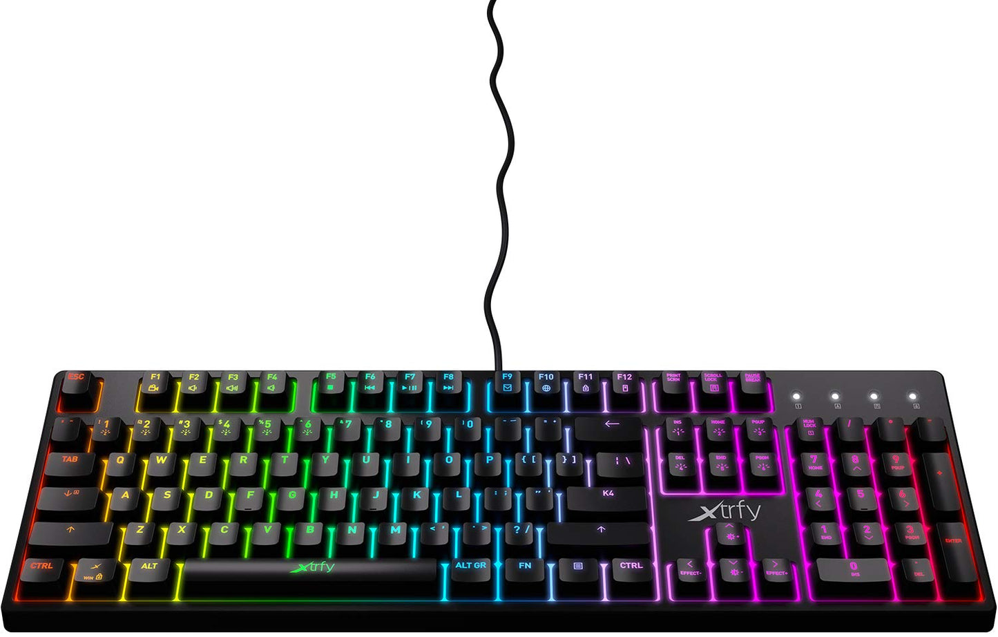 Xtrfy K4 RGB, Mechanical Gaming Keyboard with RGB, US