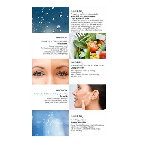 FRANZ Dual Mask Jet 2EA (Mask 25ml x2ea Elixir 3ml x2ea) 'K-beauty'