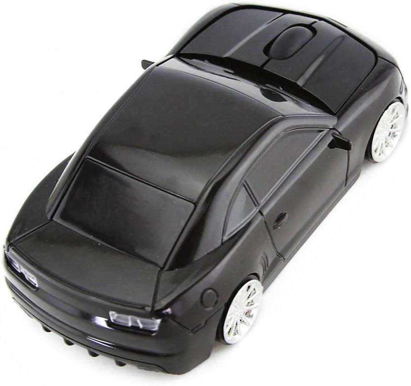 2.4Ghz Wireless Car Shape Mouse 3D Optical Gaming Mice USB Mini Receiver for PC Laptop Computer