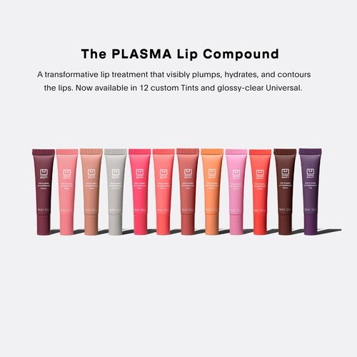 U Beauty The PLASMA Tinted Lip Compound - Anti-Aging & Anti-Wrinkle Lip Gloss, Hyaluronic Acid, Shea Butter & Peptides for Hydration & Plumping, Sable - 15 mL