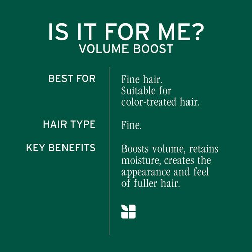Biolage Volume Boost Shampoo & Conditioner Set - Lightweight Volume & Shine, Gently Cleanses and Plumps Hair, For Fine Hair, Paraben & Silicone-Free, 33.8 Fl Oz