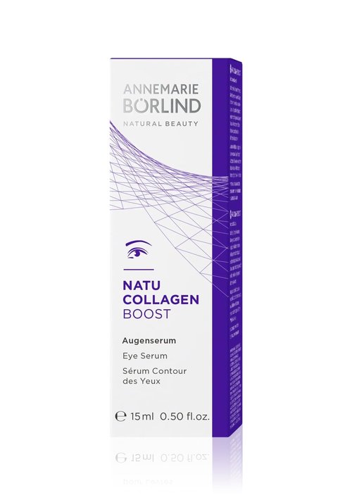 ANNEMARIE BÖRLIND - NATU COLLAGEN Eye Serum - firming, refreshing and radiant eye care, with botanical collagen and plant-based protein, under eye serum, 0.50 Fl. Oz.
