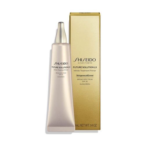 Shiseido Future Solution LX Infinite Treatment Primer SPF 30 - Smooths Pores, Controls Oil & Corrects Uneven Skin Tone - 8-Hour Hydration - Non-Comedogenic