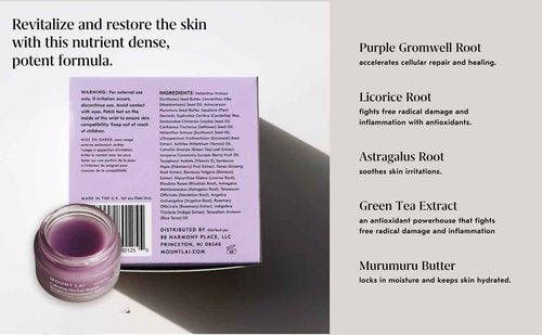 Mount Lai Calming Herbal Repair Serum Concentrate Balm, Calming Herbal Repair Balm for Gua Sha, Support Cellular Repair, Soothes & Rejuvenates Skin, 1 oz, Ideal for Daily Skin Care & Relaxation